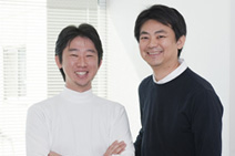 ヴィンセント様（右）と豊田先生は、「いちばん大事なのは家族」というライフスタイルも共通